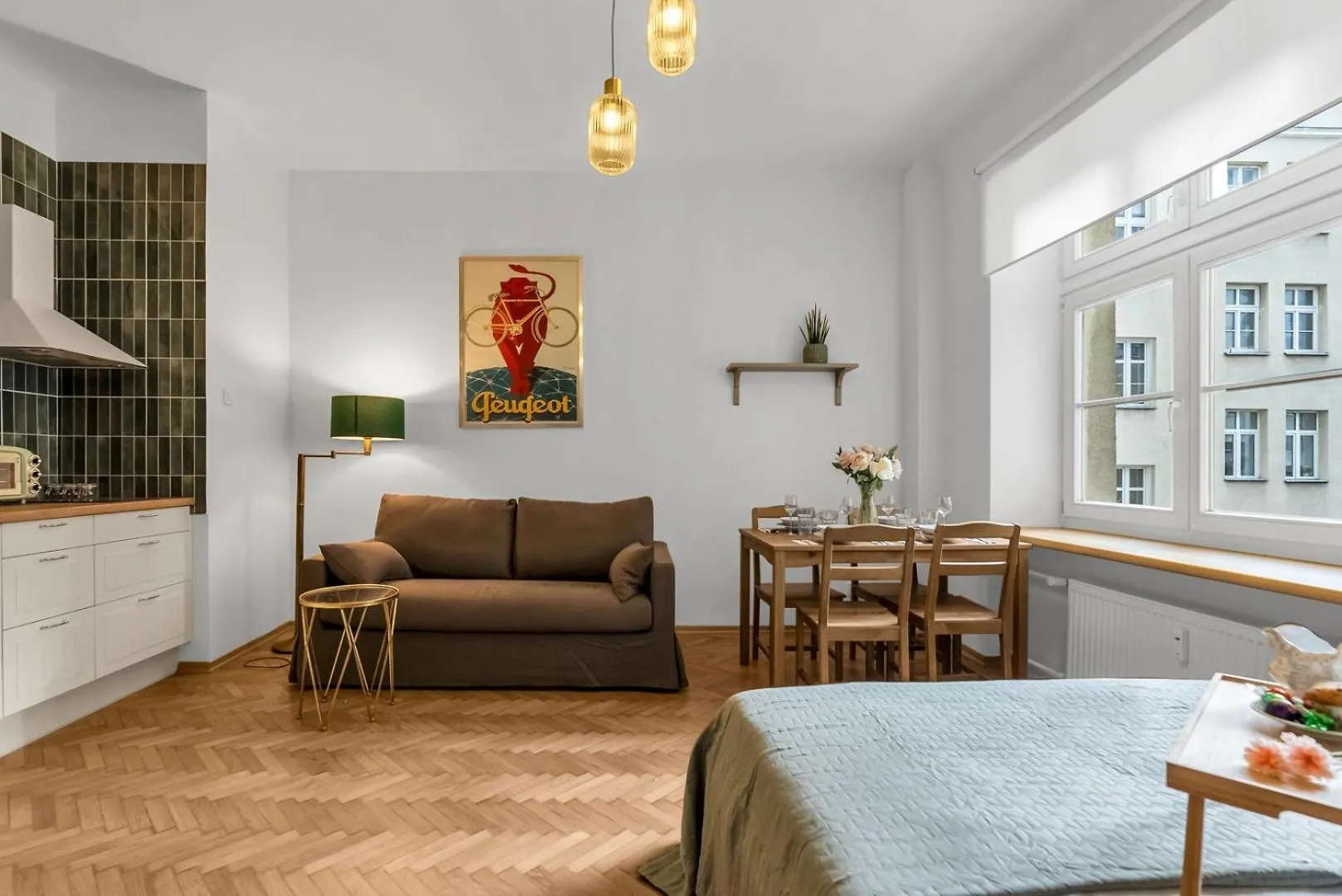 公寓 Mokotow Studio - Top Location, Tram&Shops Nearby - By Rentujemy 华沙 波兰