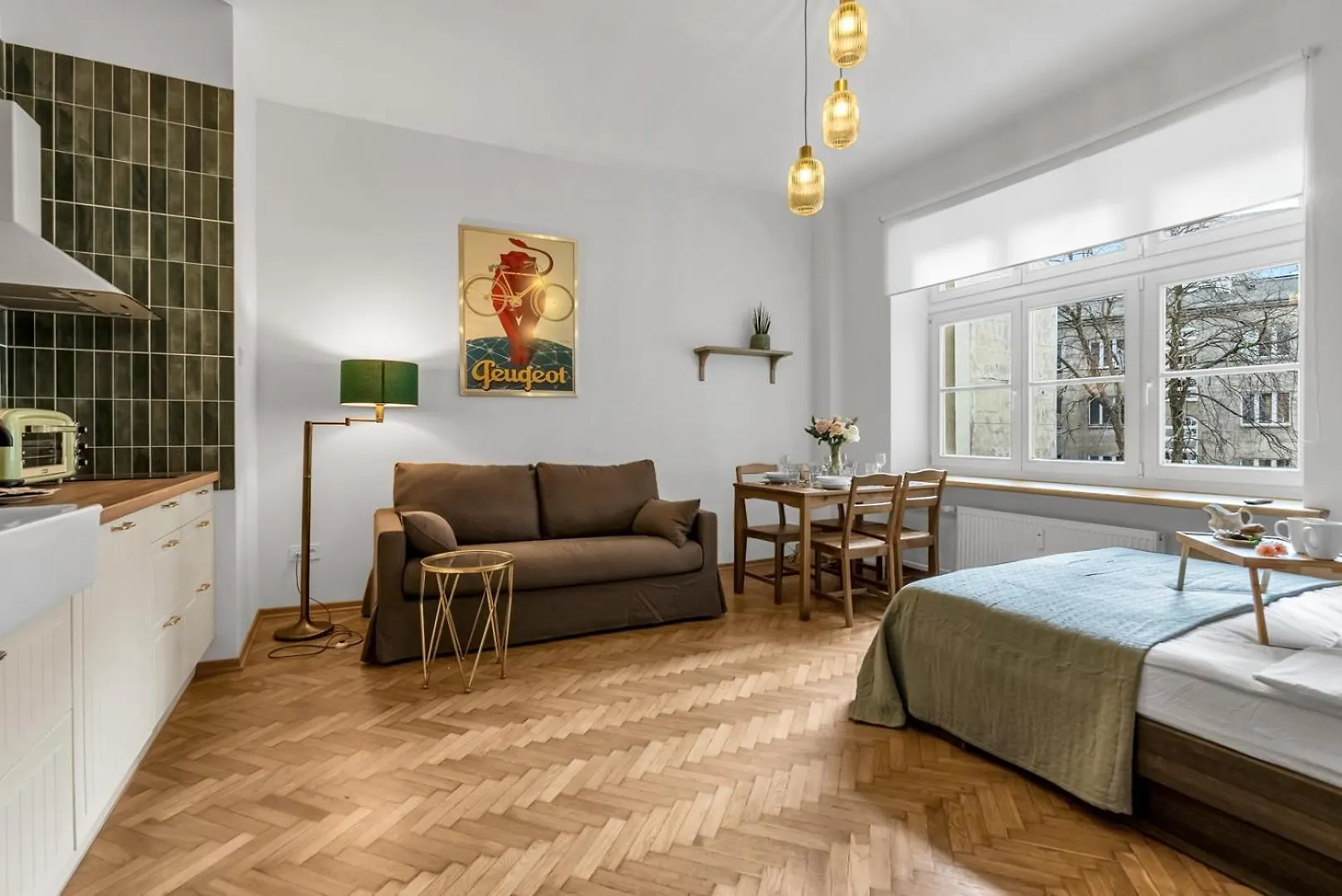 Mokotow Studio - Top Location, Tram&Shops Nearby - By Rentujemy 华沙 波兰
